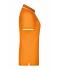 Ladies Ladies' Polo Tipping Orange/white 7564