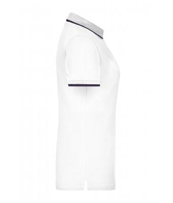 Ladies Ladies' Polo Tipping White/navy 7564