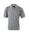 Heren Men's Flag Polo Grijs-melange/wit 7993