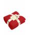 Unisexe Couverture polaire Rouge 7566