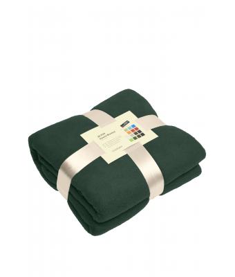 Unisex Fleece Blanket Donkergroen 7566