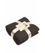 Unisex Fleece Blanket Brown 7566