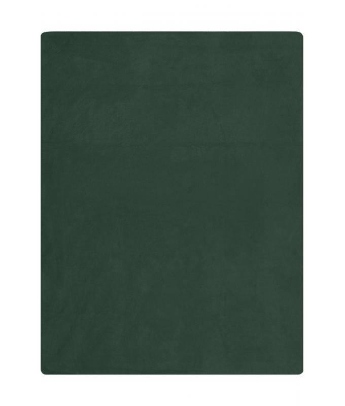 Unisex Fleece Blanket Dark-green 7566