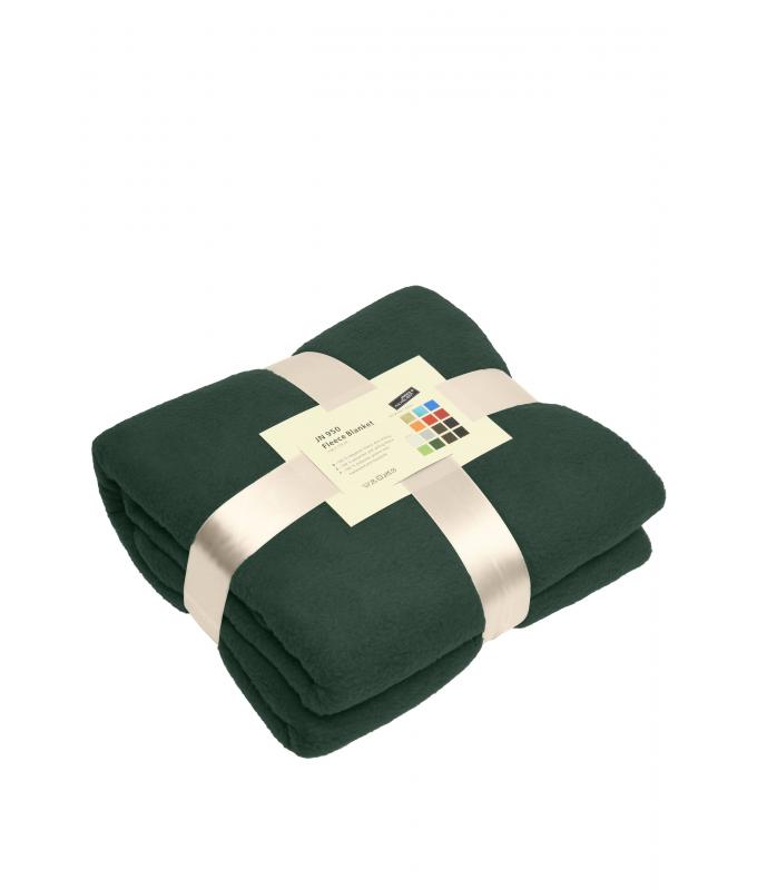 Unisex Fleece Blanket Dark-green 7566