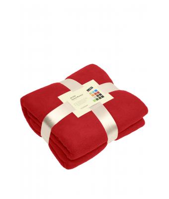 Unisex Fleece Blanket Red 7566