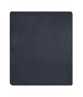 Unisex Bonded Fleece Blanket Navy/aqua 7568