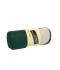Unisex Bonded Fleece Blanket Dark-green/cream 7568