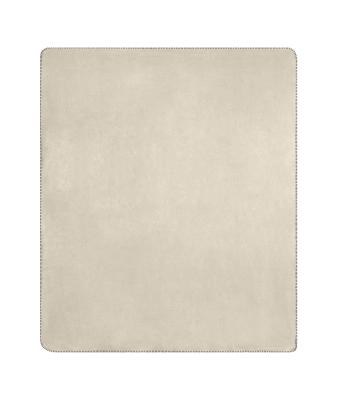 Unisex Bonded Fleece Blanket Brown/cream 7568