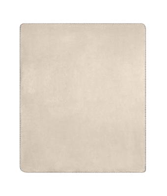 Unisex Bonded Fleece Blanket Bordeaux/crème 7568