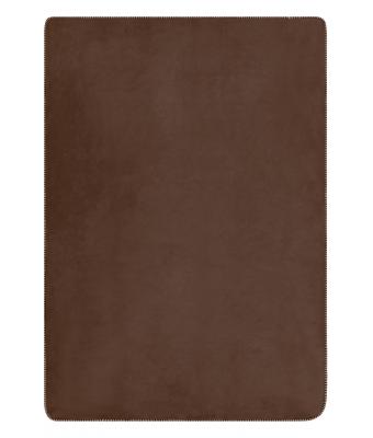 Unisex Cosy Hearth Blanket Bruin/naturel 8020