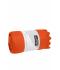 Unisexe Couverture polaire Orange 8292