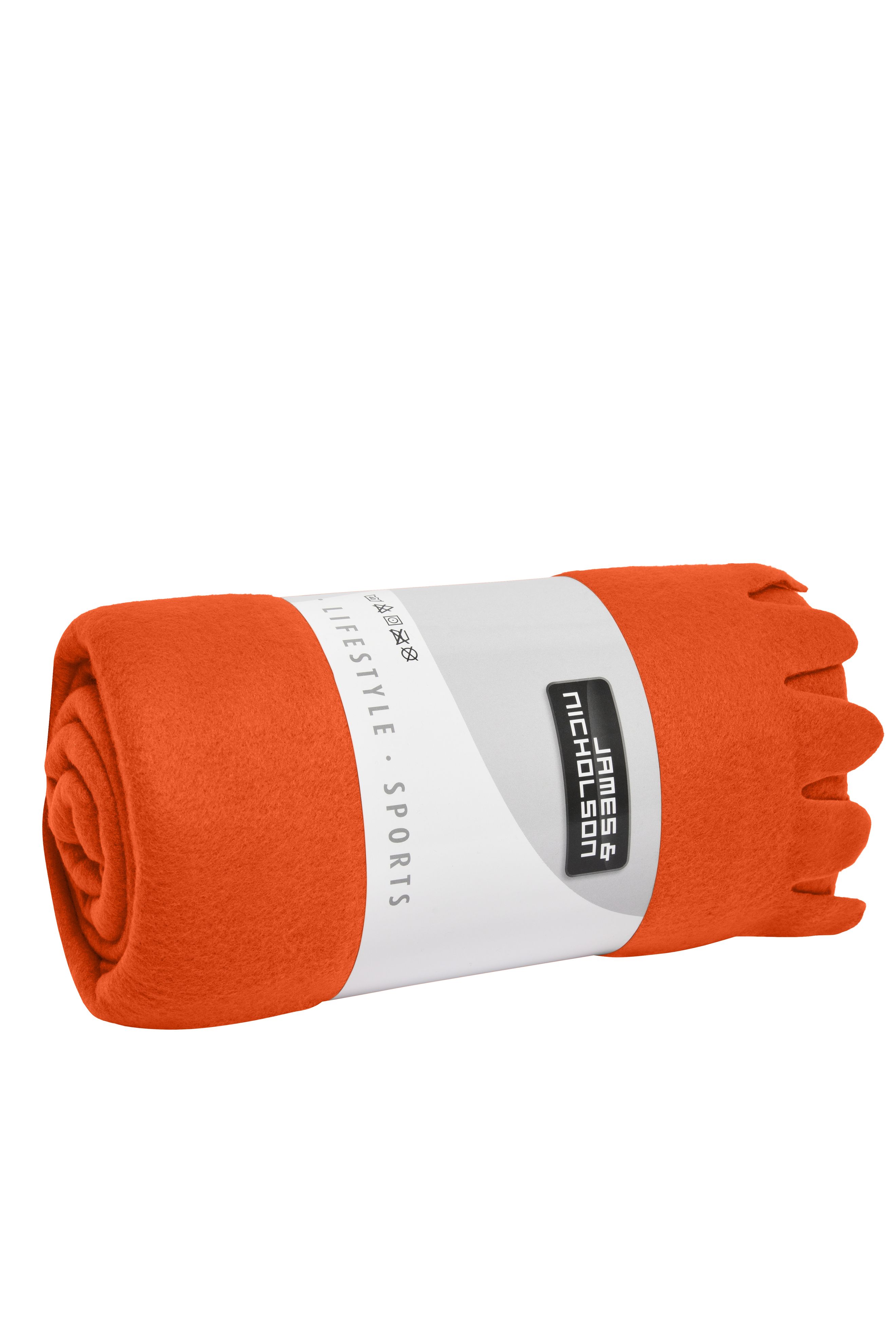 Unisex Fleece Blanket OrangeDaiber