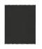 Unisex Fleece Blanket Zwart 8292