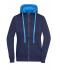 Ladies Ladies' Lifestyle Zip-Hoody Navy/cobalt 8081