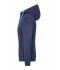 Damen Ladies' Lifestyle Zip-Hoody Navy/cobalt 8081
