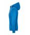 Dames Ladies' Lifestyle Zip-Hoody Kobalt/heather grijs 8081