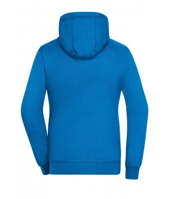 Dames Ladies' Lifestyle Zip-Hoody Kobalt/heather grijs 8081