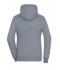 Ladies Ladies' Lifestyle Zip-Hoody Grey-melange/navy 8081