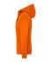 Dames Ladies' Lifestyle Zip-Hoody Donkeroranje/navy 8081