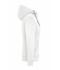 Ladies Ladies' Lifestyle Zip-Hoody Off-white/grey-heather 8081