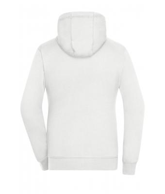 Ladies Ladies' Lifestyle Zip-Hoody Off-white/grey-heather 8081