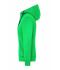 Femme Sweat-shirt à capuche contrasté femme Vert/marine 8081