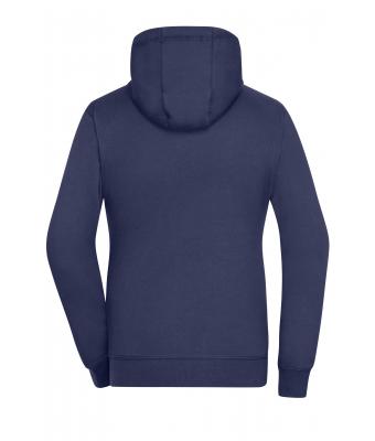 Femme Sweat-shirt à capuche contrasté femme Marine/cobalt 8081