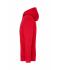 Heren Men's Lifestyle Zip-Hoody Rood/heather grijs 8082