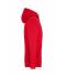 Heren Men's Lifestyle Zip-Hoody Rood/heather grijs 8082