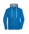 Herren Men's Lifestyle Zip-Hoody Cobalt/grey-heather 8082
