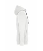 Men Men's Lifestyle Zip-Hoody Off-white/grey-heather 8082