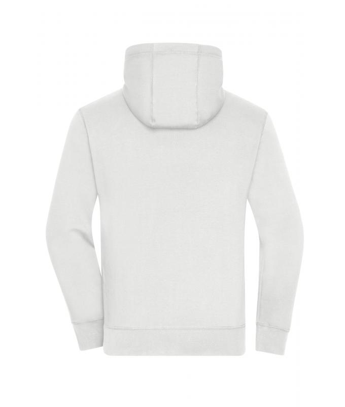 Men Men's Lifestyle Zip-Hoody Off-white/grey-heather 8082
