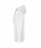 Heren Men's Lifestyle Zip-Hoody Gebroken wit/heather grijs 8082