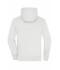 Heren Men's Lifestyle Zip-Hoody Gebroken wit/heather grijs 8082
