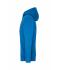 Homme Sweat-shirt à capuche contrasté homme Cobalt/gris-chiné 8082