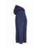 Homme Sweat-shirt à capuche contrasté homme Marine/cobalt 8082
