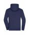 Homme Sweat-shirt à capuche contrasté homme Marine/cobalt 8082