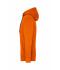 Homme Sweat-shirt à capuche contrasté homme Orange-foncé/marine 8082