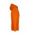 Homme Sweat-shirt à capuche contrasté homme Orange-foncé/marine 8082