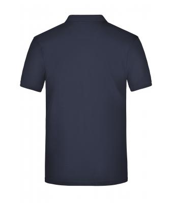 Heren Men's Plain Polo Navy/navy-wit 8083