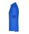 Heren Men's Plain Polo Royal/royal-wit 8083