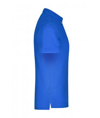 Heren Men's Plain Polo Royal/royal-wit 8083