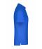 Heren Men's Plain Polo Royal/royal-wit 8083