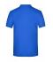 Heren Men's Plain Polo Royal/royal-wit 8083