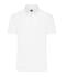 Heren Men's Plain Polo Wit 8083