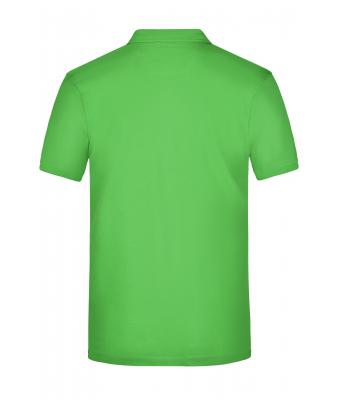 Men Men's Plain Polo Lime-green/lime-green-white 8083