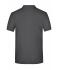 Heren Men's Plain Polo Grafiet/grafiet-wit 8083