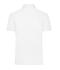 Men Men's Plain Polo White 8083