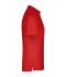 Heren Men's Plain Polo Rood/rood-wit 8083