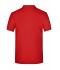 Heren Men's Plain Polo Rood/rood-wit 8083
